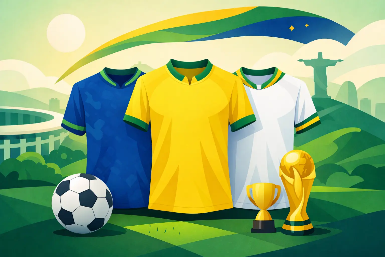 Top camisas da seleção brasileira