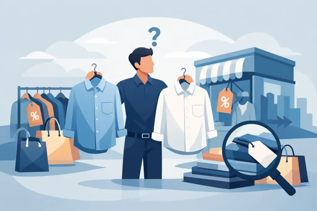 Vale comprar camisa em outlet? Veja antes