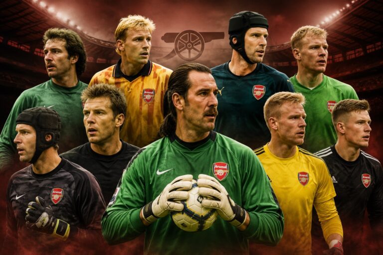 Imagem de destaque sobre Quais os melhores goleiros da história do Arsenal?