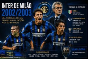 Como foi a temporada da Inter de Milão em 2002/2003?