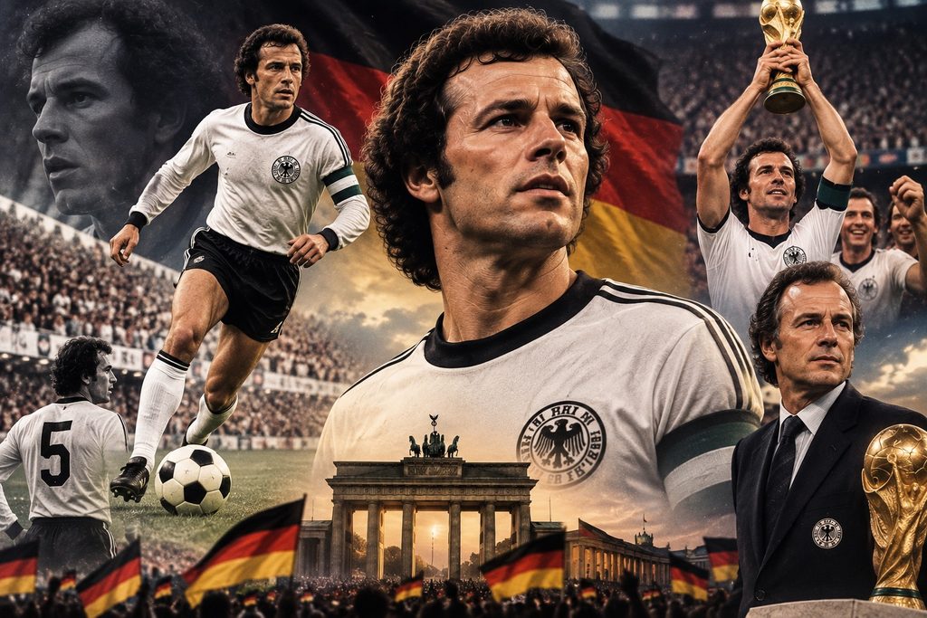 Franz Beckenbauer na Seleção Alemã: história, títulos e legado