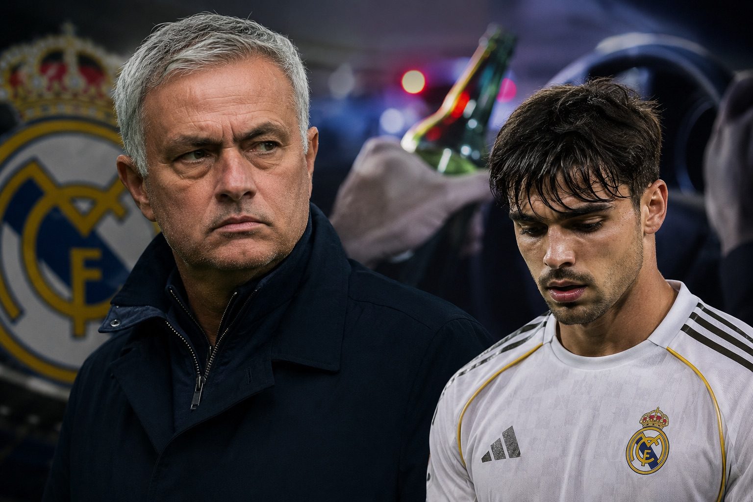 asencio e Mourinho