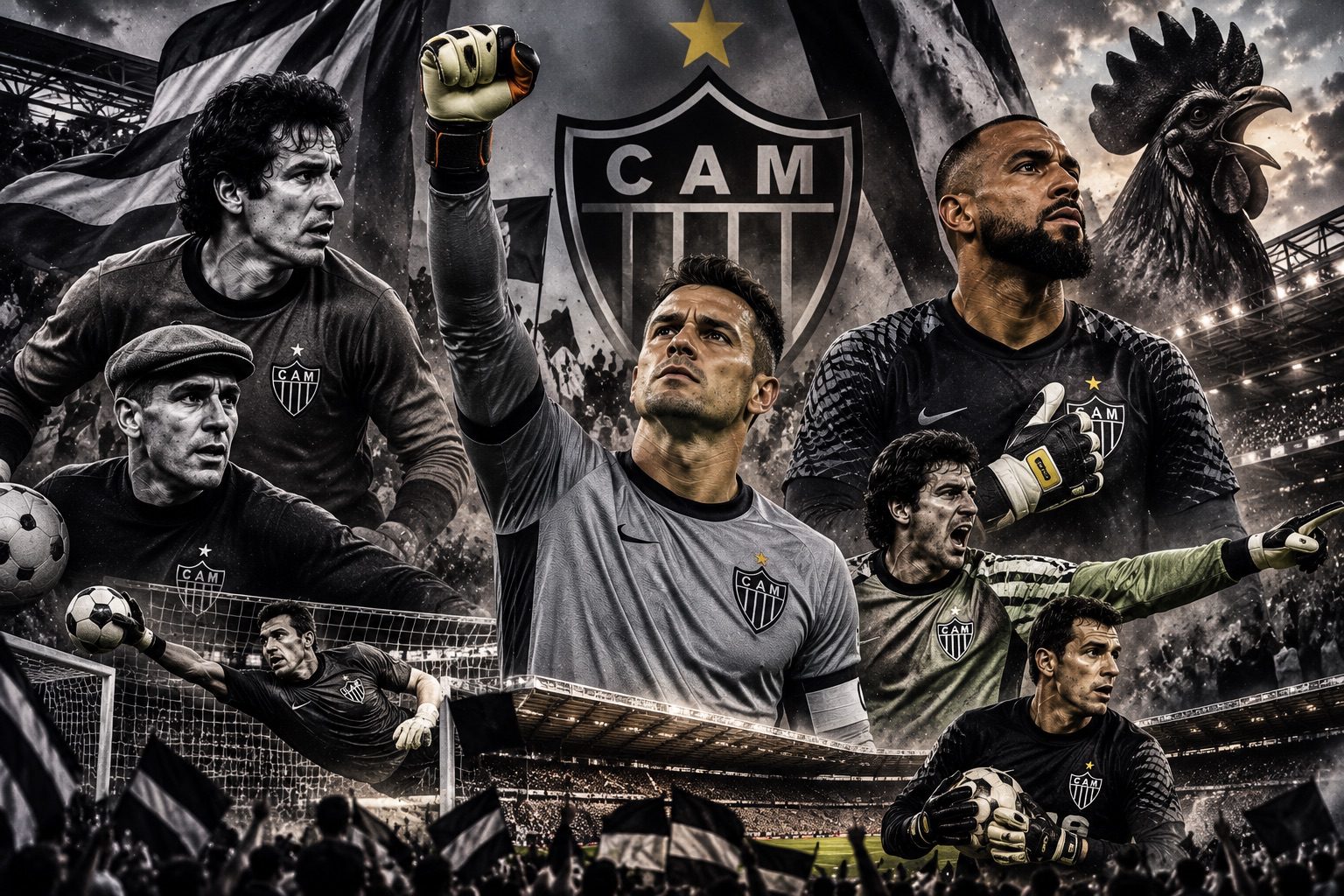Quais os maiores goleiros da história do Atlético Mineiro?