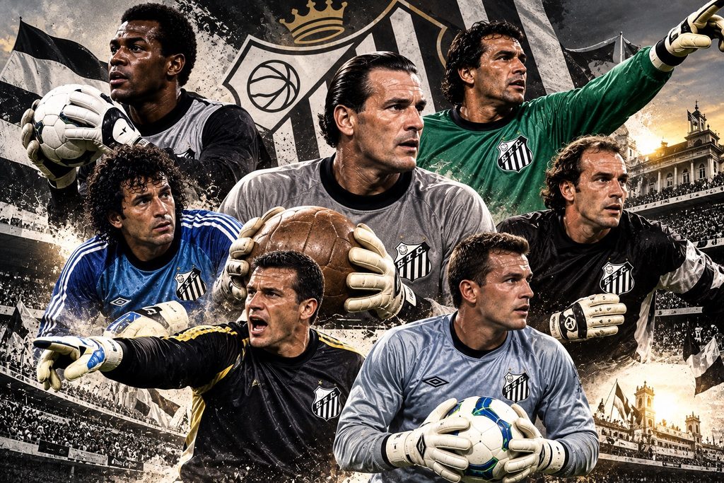 maiores goleiros Santos