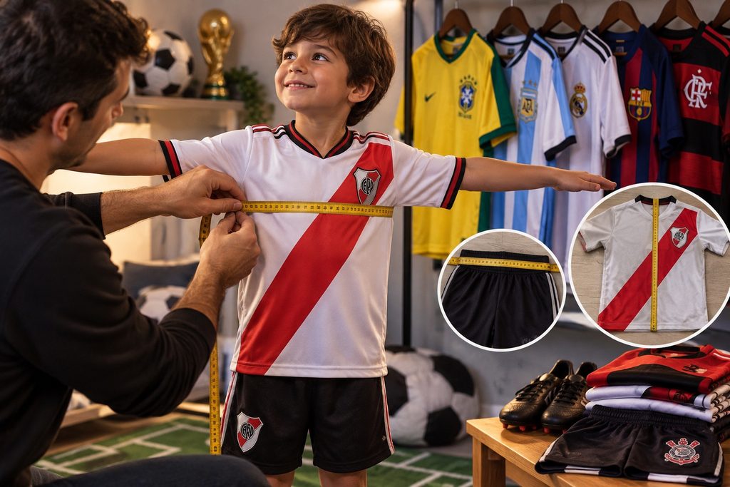 tamanho kit infantil