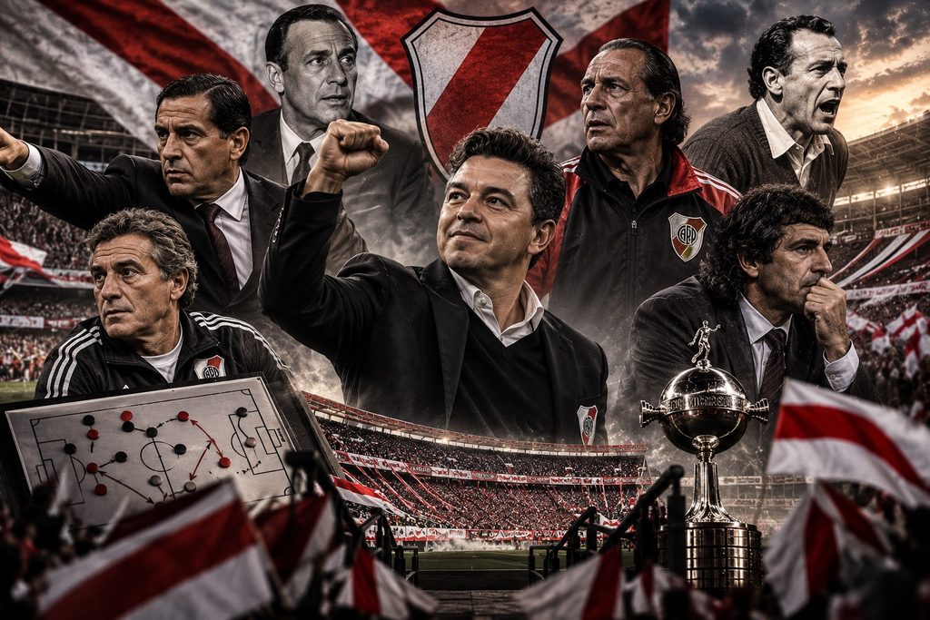 técnicos river plate