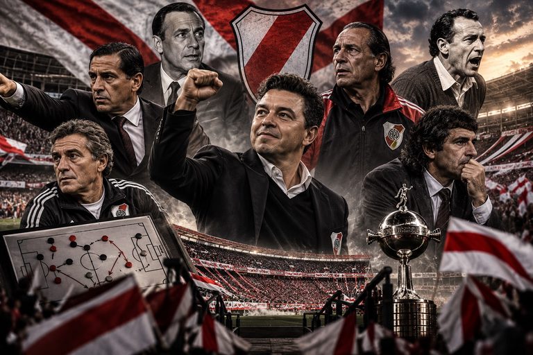 técnicos river plate