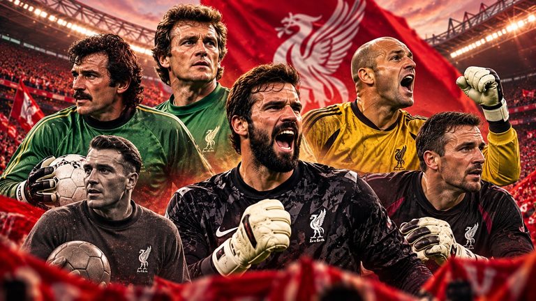 goleiros liverpool