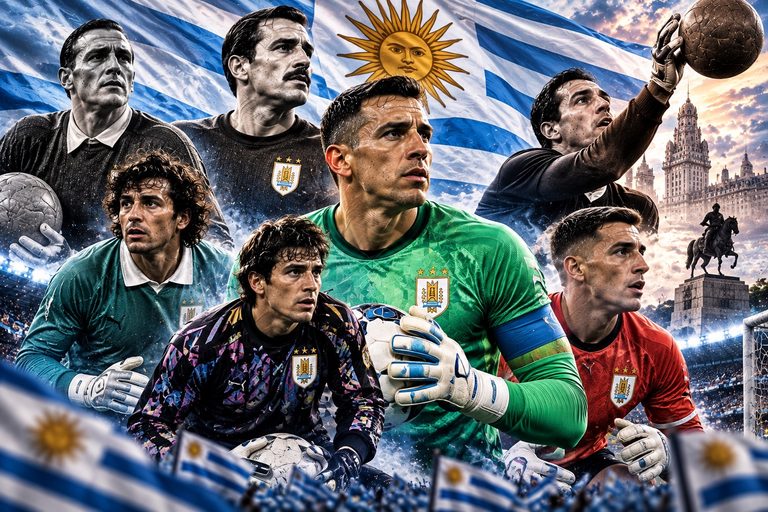 goleiros uruguaios